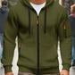 Men's Zipper Pocket Hooded Sweatshirt
