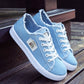Low Top Denim Canvas Sneakers