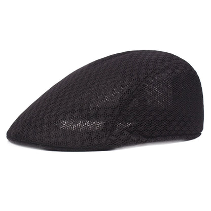 Breathable Mesh Newsboy Cap