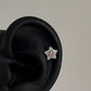 Pink Heart Wings Piercing Earring