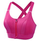 Front Zipper Sports Bra