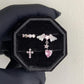 Pink Heart Wings Piercing Earring