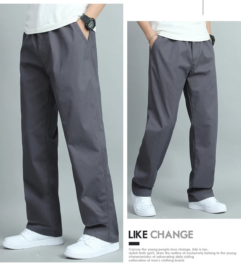 Relaxed Fit Cotton Jogger Pants