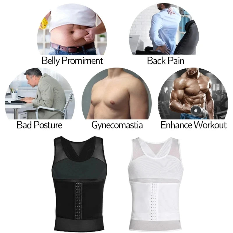 Men's Compression Shaper Vest