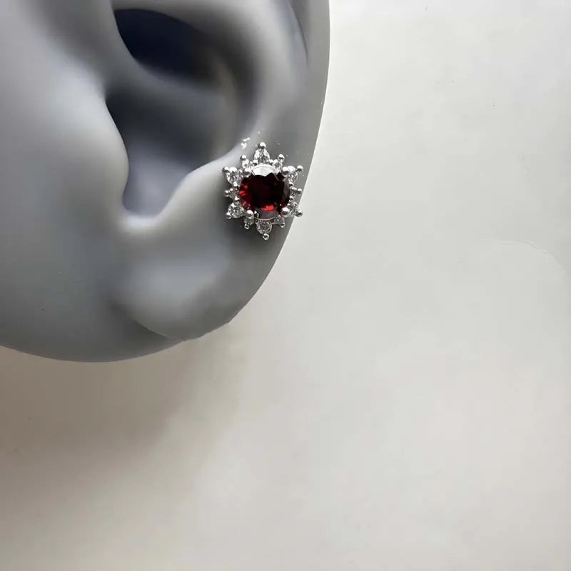 Punk Heart Wings Drop Earrings