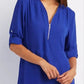 Deep V-Neck Chiffon Blouse