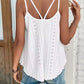 Boho Hollow Out Beach Cami Top