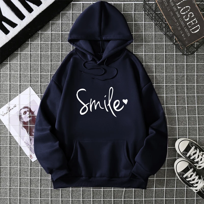 Winter Women's Hoodie Unisex Style Plus-Size Sweatshirt