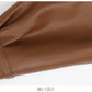 Fitted PU Leather Short Jacket