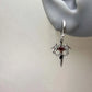 Punk Heart Wings Drop Earrings