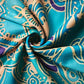 Short Sleeve Printed Zippered Top