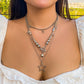 Gothic Chain Star Pendant Necklace