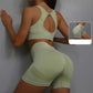 Yoga Sports Vest and Shorts Set
