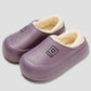 Cute Bear Waterproof Plush Slippers
