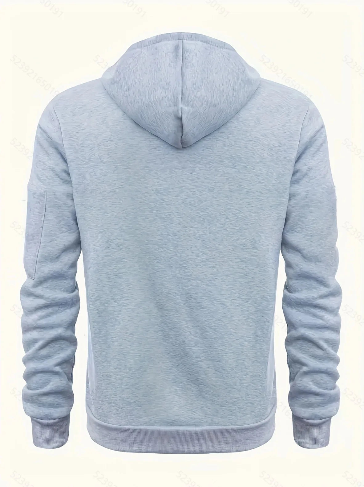 Men's Zipper Pocket Hooded Sweatshirt