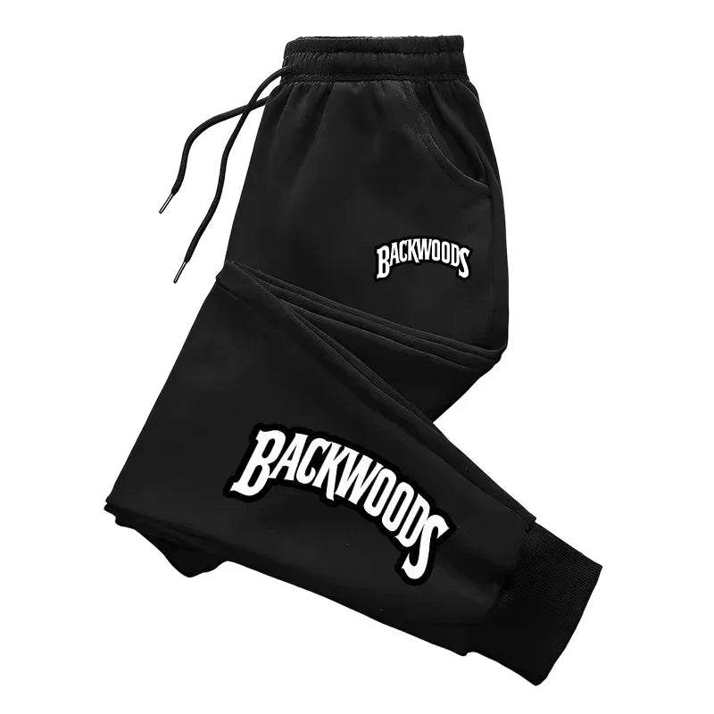 Letter Print Sports Jogger Pants