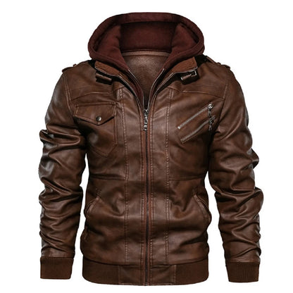 Hooded Moto Jacket