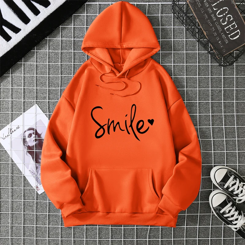 Winter Women's Hoodie Unisex Style Plus-Size Sweatshirt