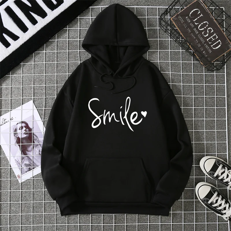 Winter Women's Hoodie Unisex Style Plus-Size Sweatshirt