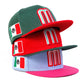 M Letter Embroidered Baseball Cap