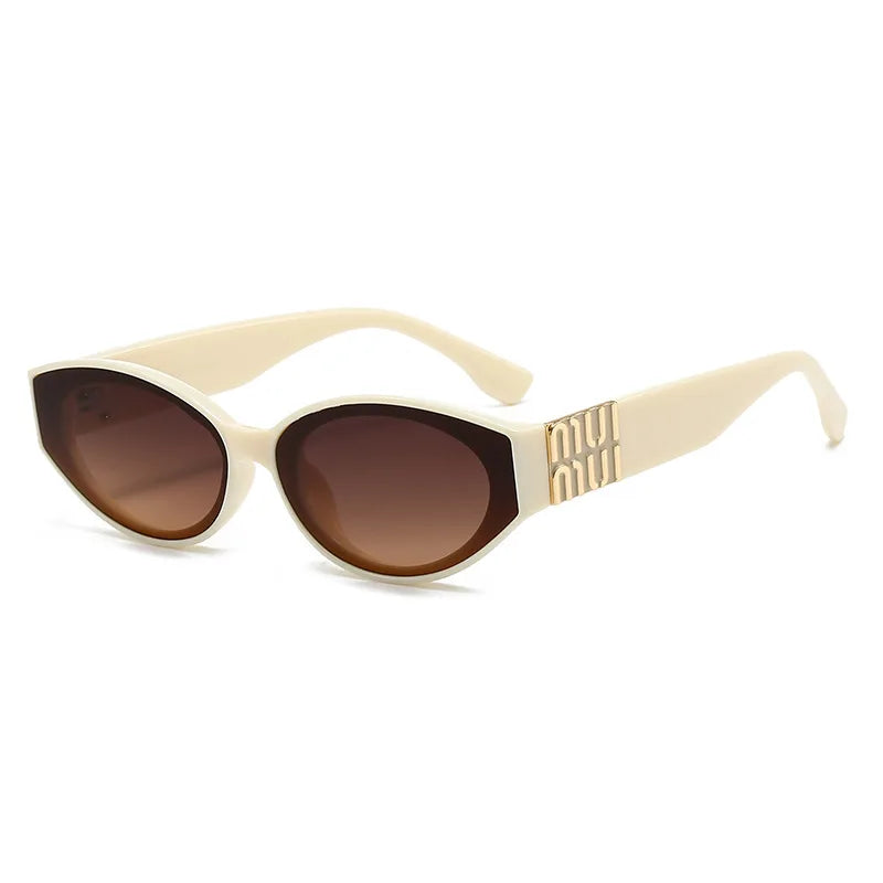Stylish Oval UV400 Sunglasses