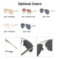 Retro Oversized Pilot Sunglasses