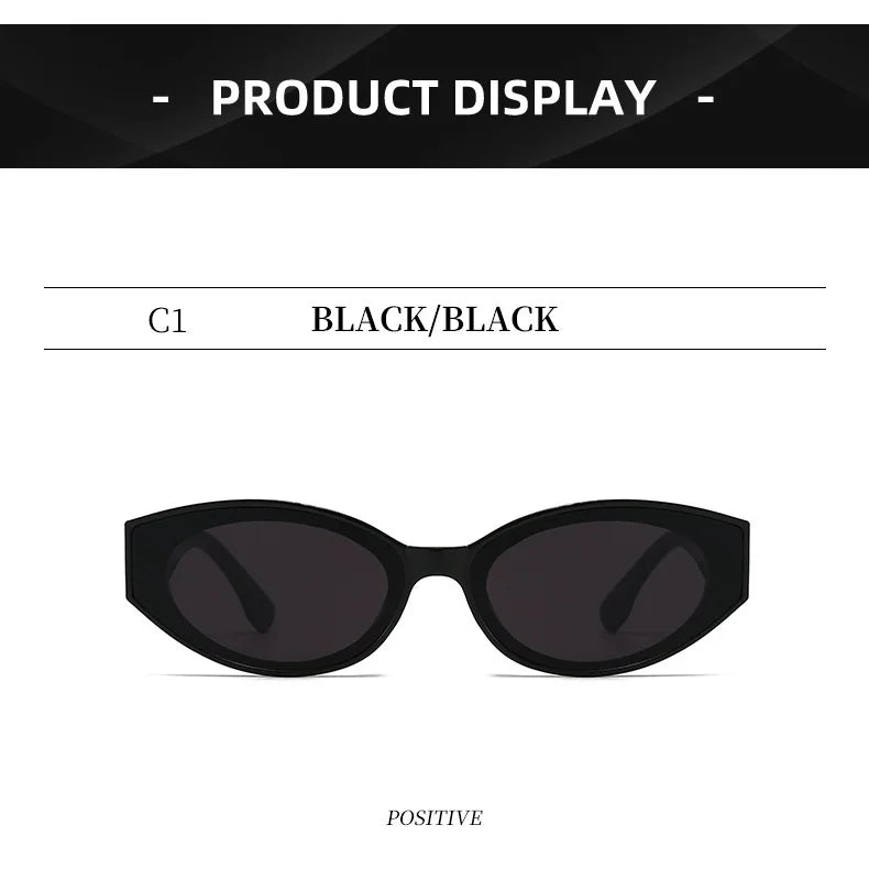 Stylish Oval UV400 Sunglasses