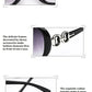 Luxury Star Square Sunglasses