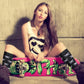Skull Print Compression Socks