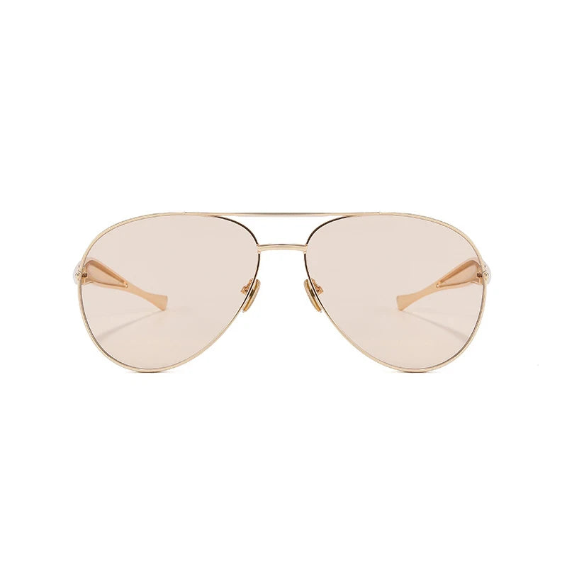 Retro Oversized Pilot Sunglasses
