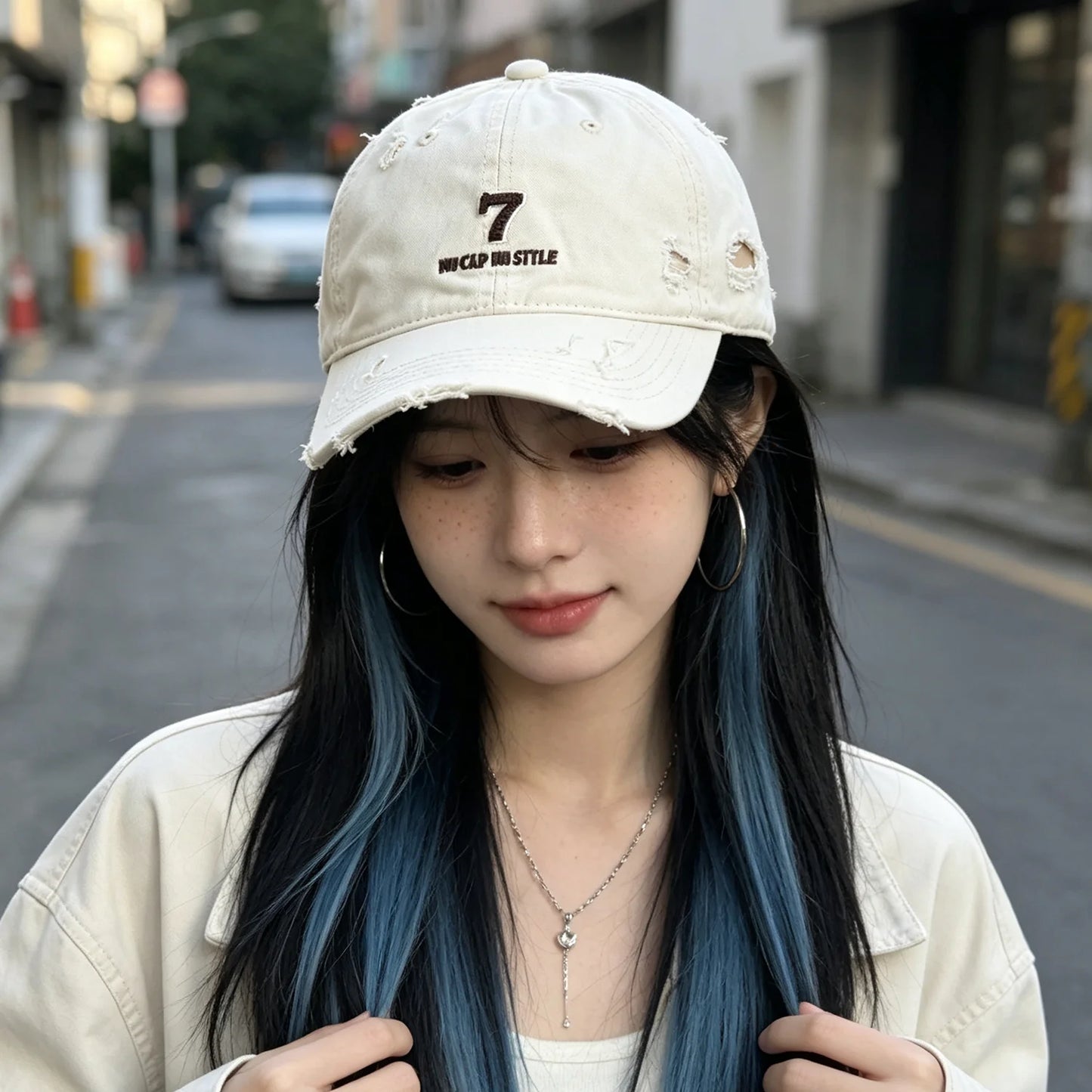 Vintage Distressed Baseball Cap
