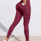 Washed Print Pocket Butt Lift Leggings