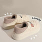 Waterproof Plush Cotton Slippers