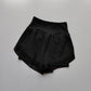 High Waist Mesh 2-in-1 Yoga Shorts