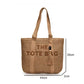 French Style Large Straw Beach Tote Bag