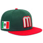 M Letter Embroidered Baseball Cap