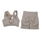 Yoga Sports Vest and Shorts Set