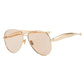 Retro Oversized Pilot Sunglasses