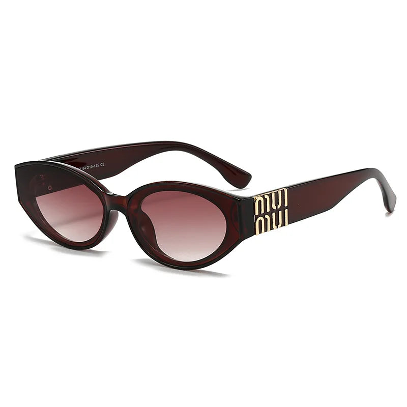 Stylish Oval UV400 Sunglasses
