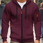 Men's Zipper Pocket Hooded Sweatshirt