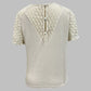 Beach Style Knitted V-Neck Lace Top