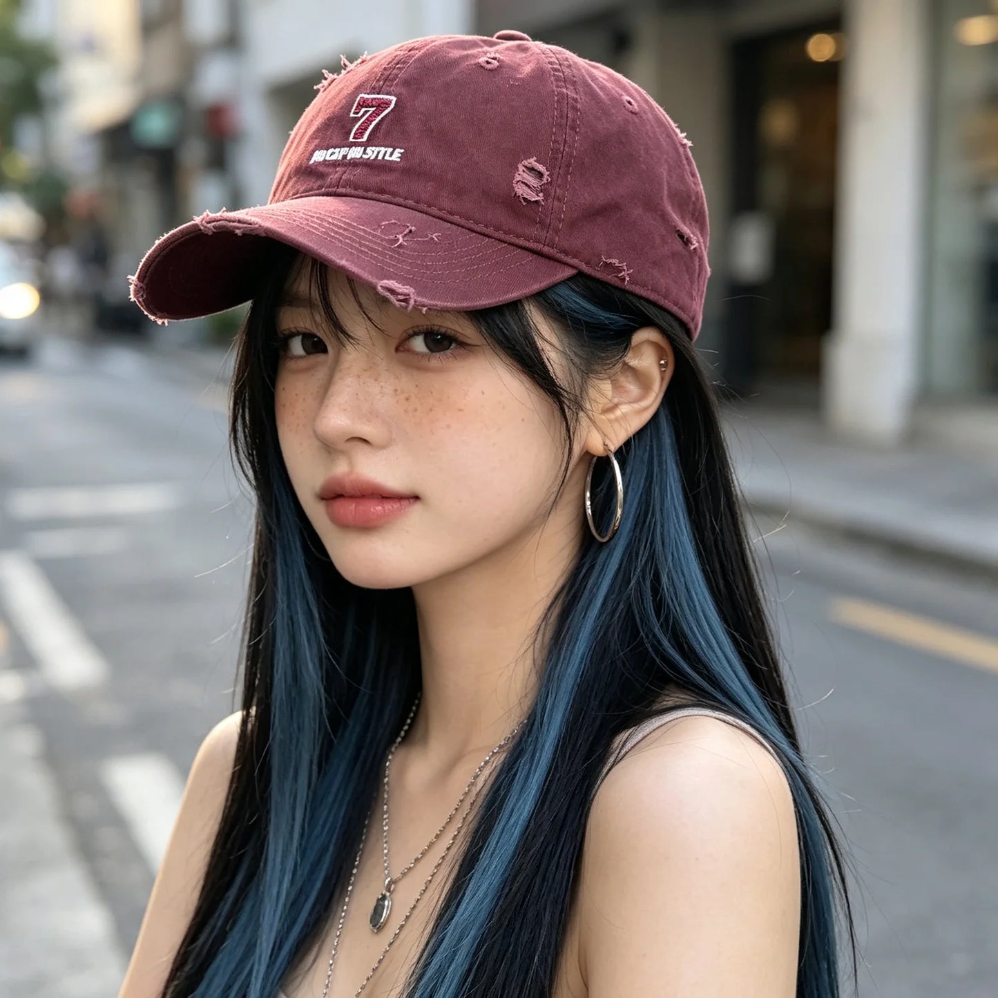 Vintage Distressed Baseball Cap