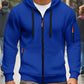 Men's Zipper Pocket Hooded Sweatshirt
