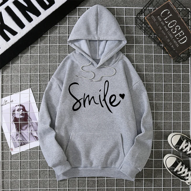 Winter Women's Hoodie Unisex Style Plus-Size Sweatshirt