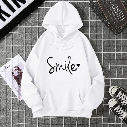 Winter Women's Hoodie Unisex Style Plus-Size Sweatshirt