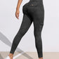 Washed Print Pocket Butt Lift Leggings