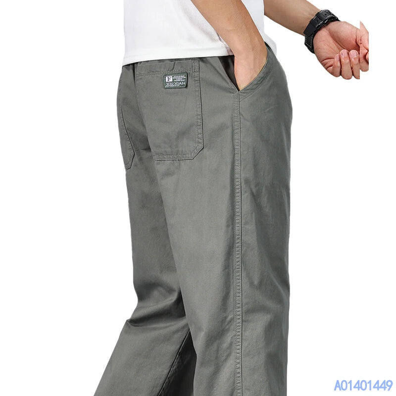 Relaxed Fit Cotton Jogger Pants