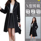 2025 New Suit Collar Trench Coat Spring And Autumn Fashionable Mid Length Jacket Female Double Layered Outwear White Windbreaker
