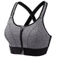 Front Zipper Sports Bra