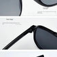 Vintage Men Women Big Sunglasses Men Square Shades Brand Designer Unisex Sun Glasses Black Lense Male Female Sunglasses UV400